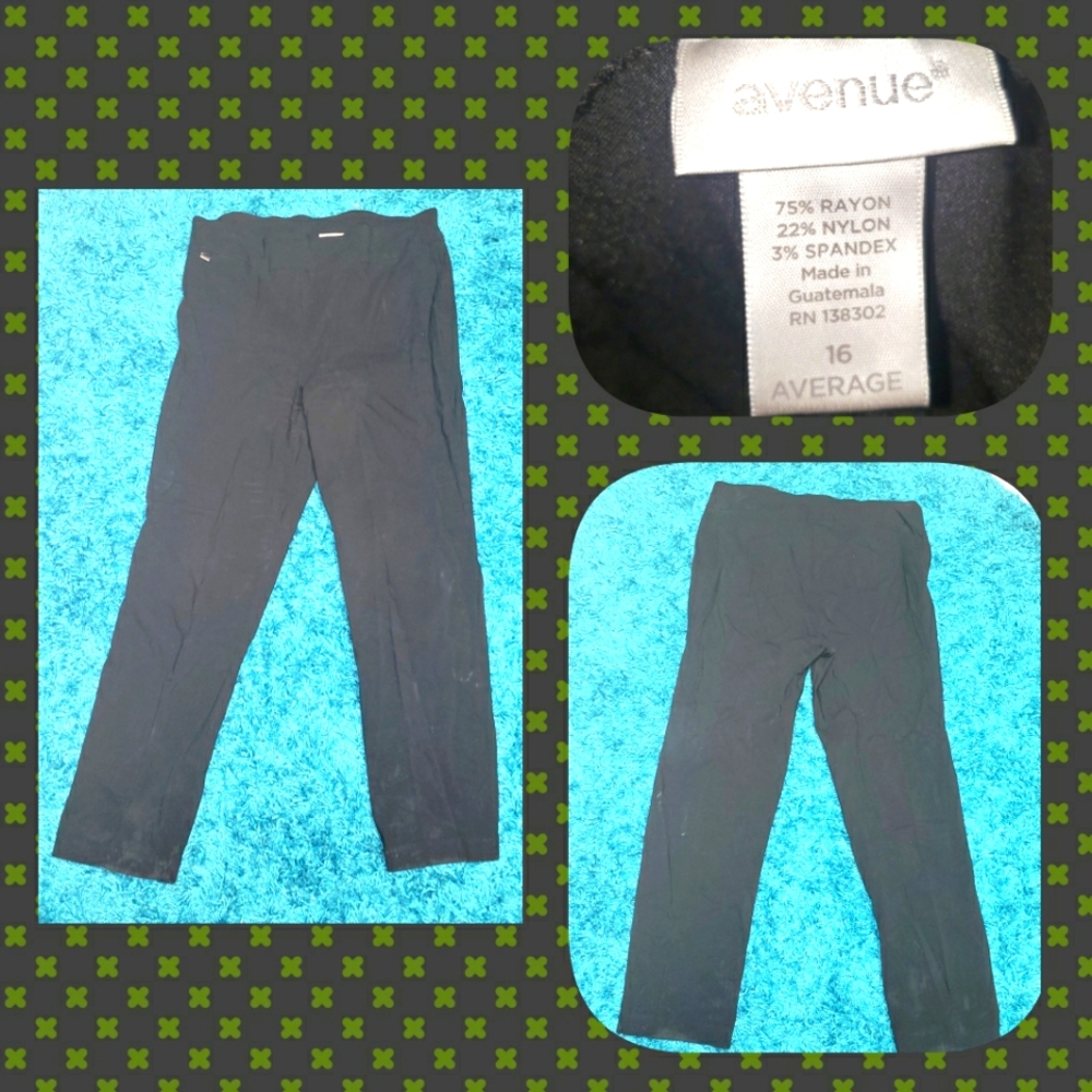 Avenue Black Pants
